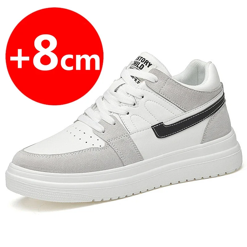 2025 Men Elevator Shoes heightening sneakers for men 6cm 8cm breathable height increased shoes for man sports shoes – AliExpress 322